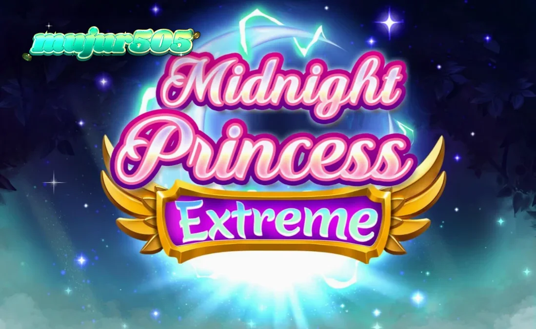 Tampilan visual slot Midnight Princess Extreme dengan tema anime dan neon